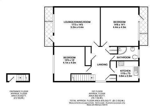 2 Bedrooms Maisonette for sale in Floral Court, Ashtead KT21