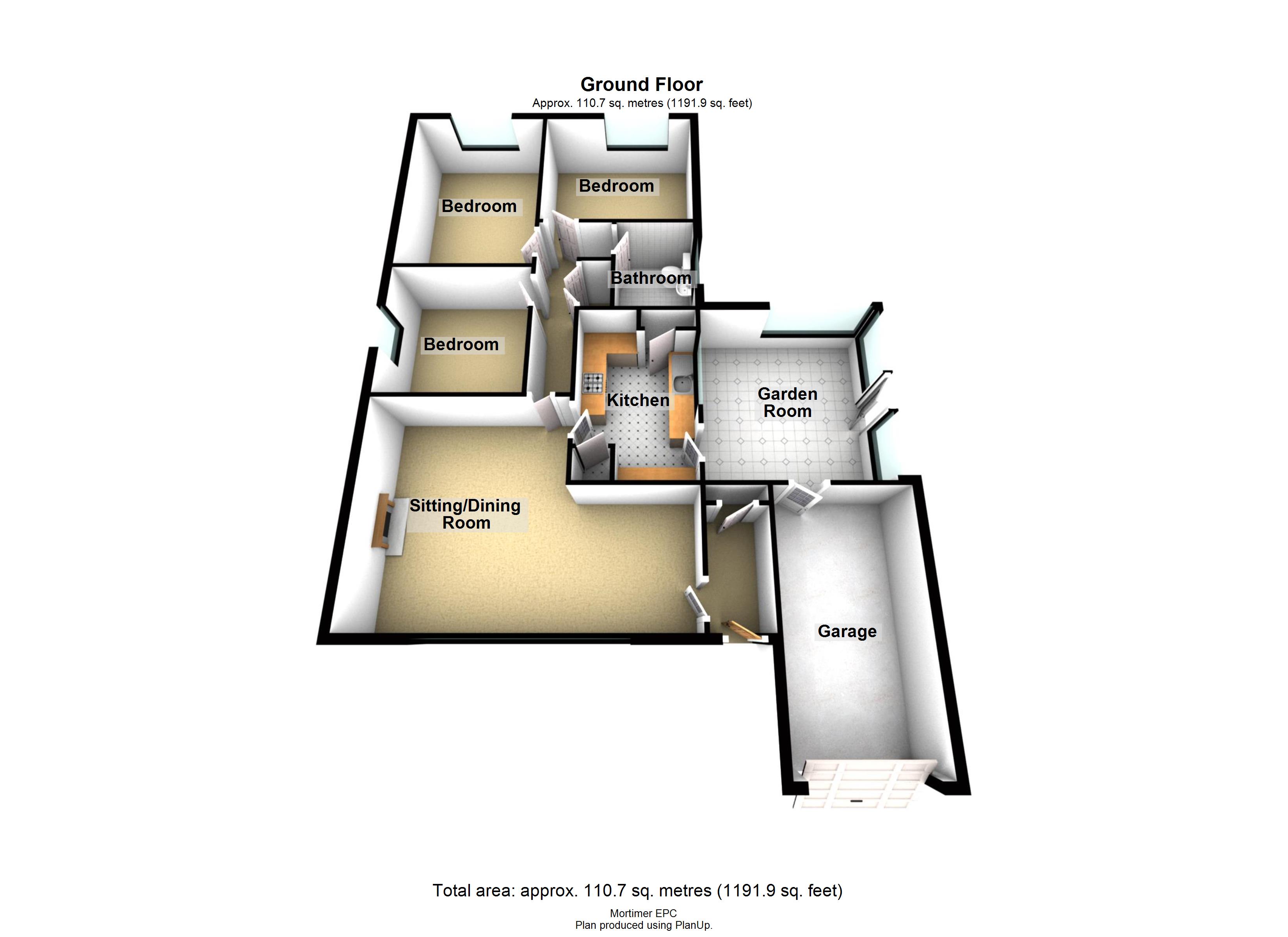 Dallinghoo Road, Wickham Market, Woodbridge IP13, 3 bedroom detached bungalow for sale