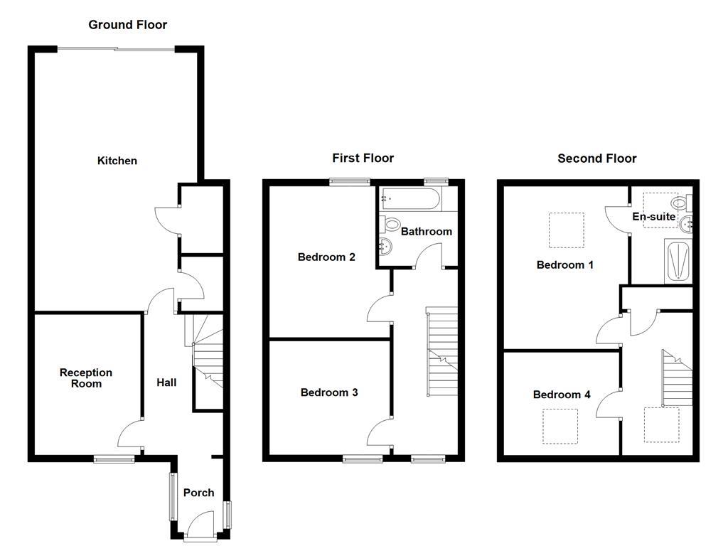 Plot 1, 18, Cross Edge Chapel, Oswaldtwistle floorplan