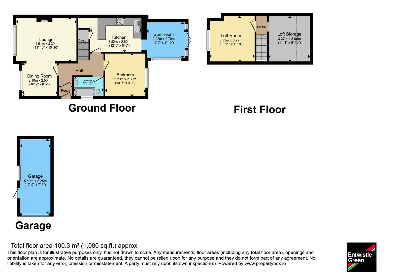 24, Mattock Crescent, Lancashire floorplan