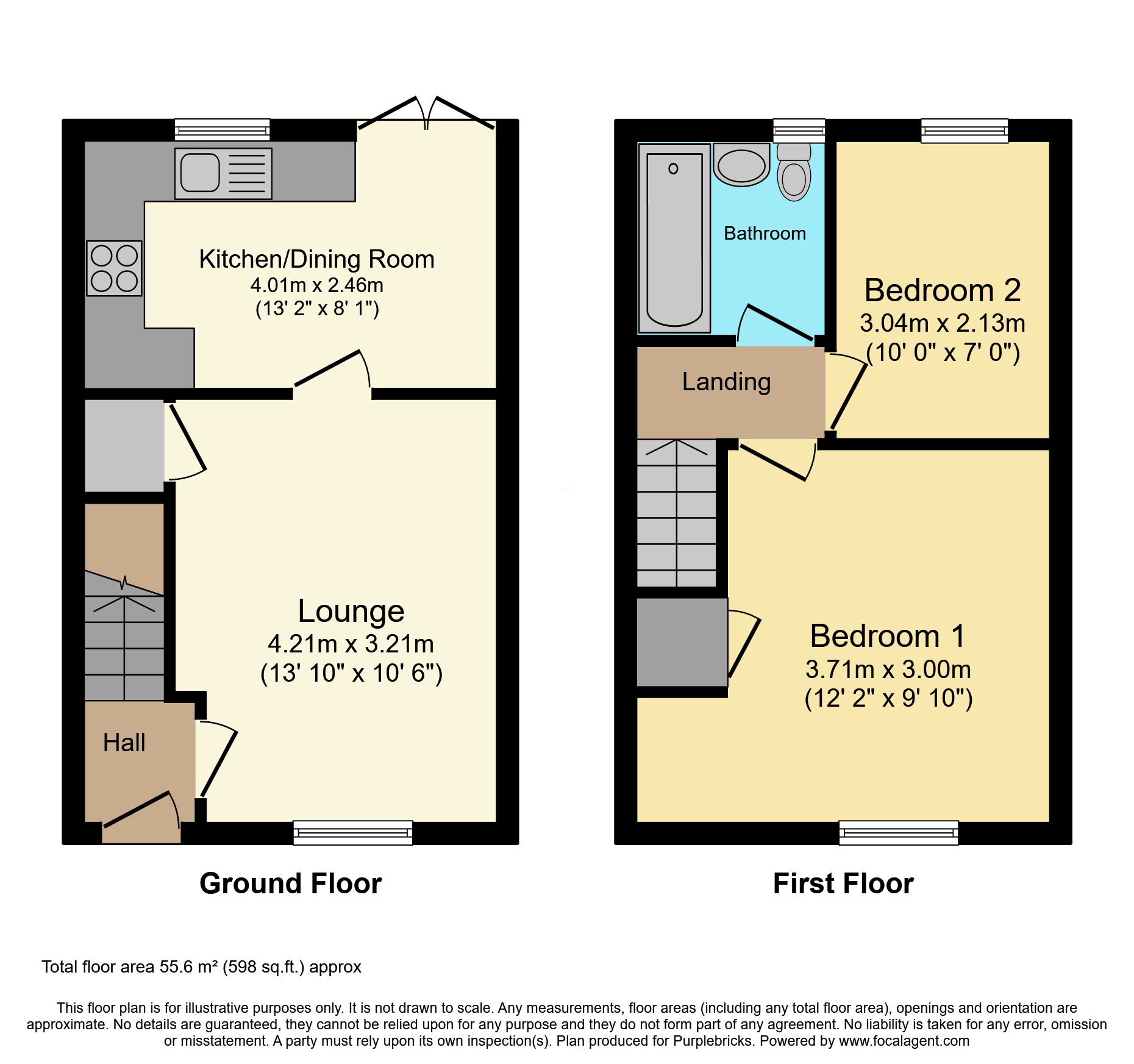 10, Potterton Close, Bridgwater floorplan