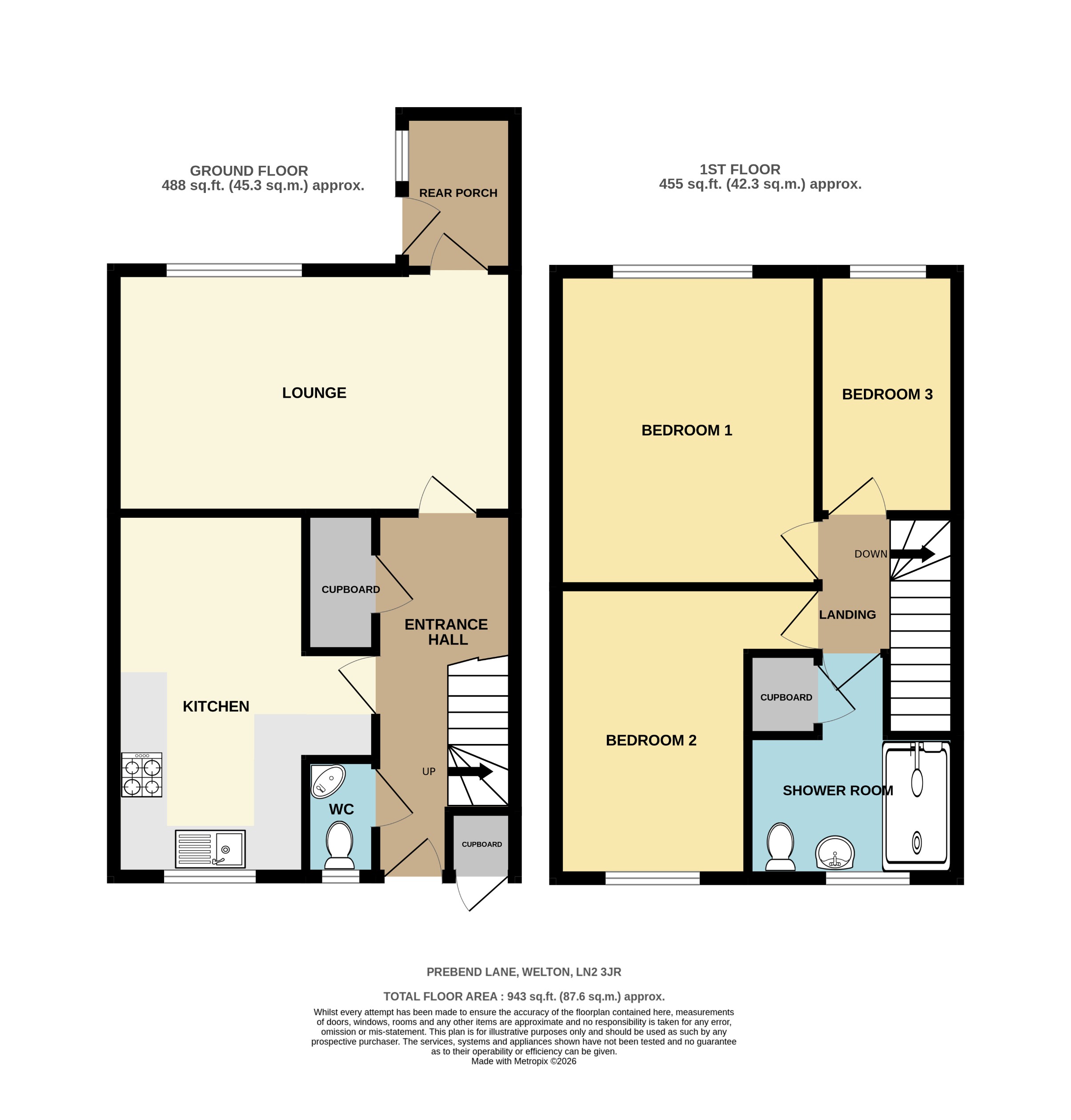 47, Prebend Lane, Welton floorplan