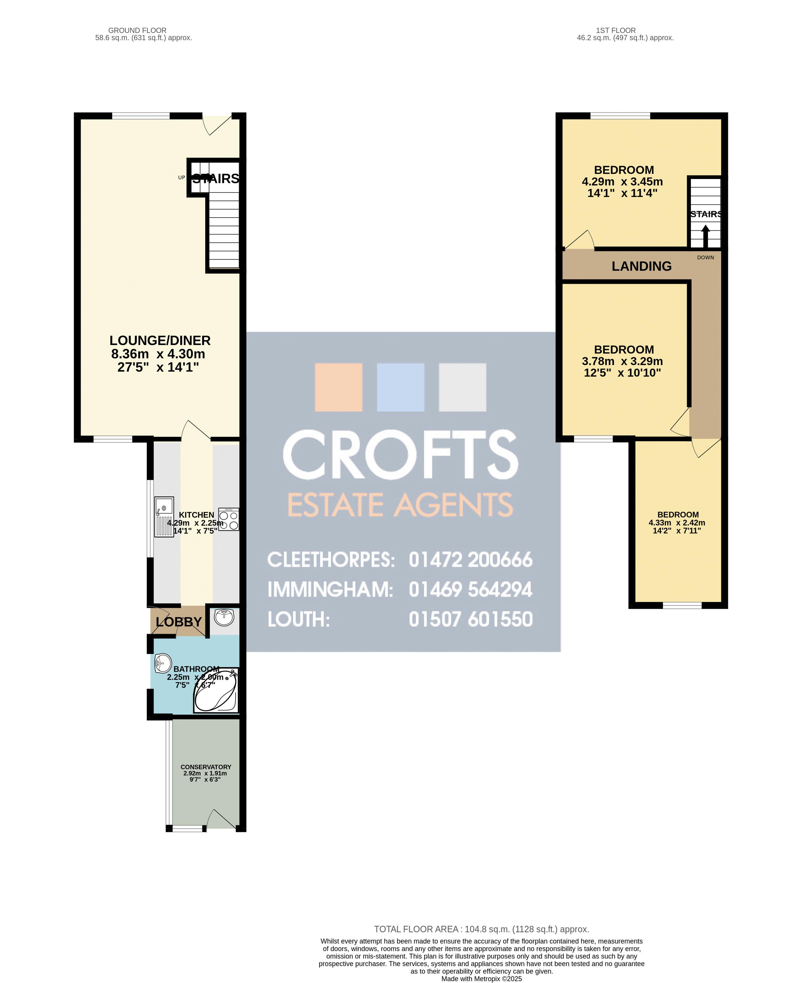 44, Lord Street, Grimsby floorplan