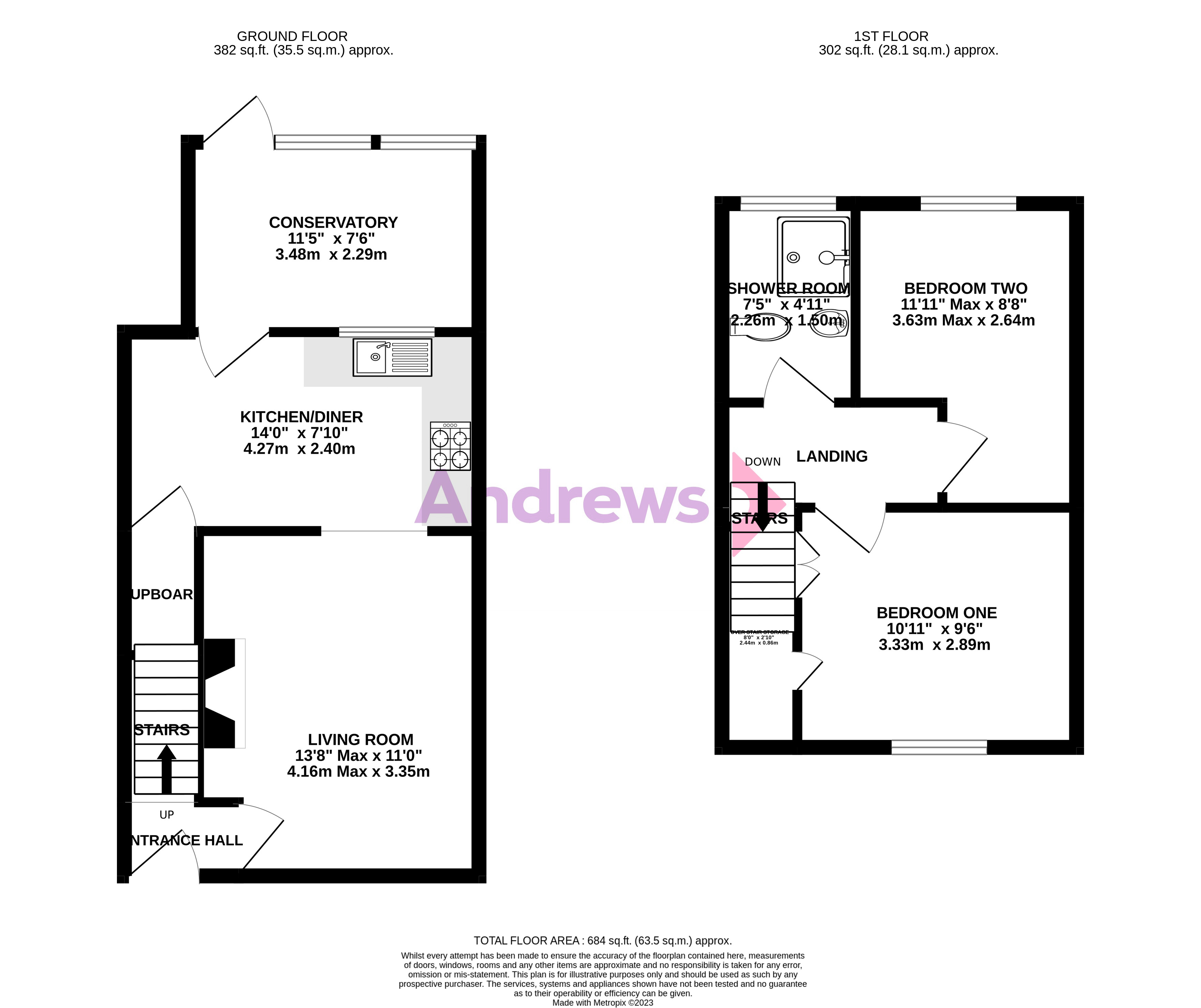 46, Charlecote Avenue, Gloucester floorplan