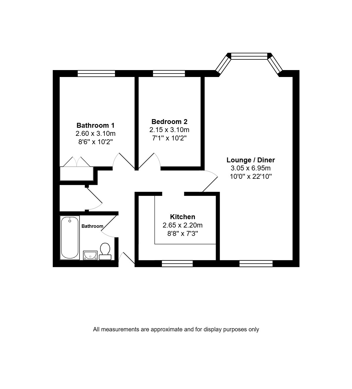 Flat 24, North Hirne Court, King's Lynn floorplan