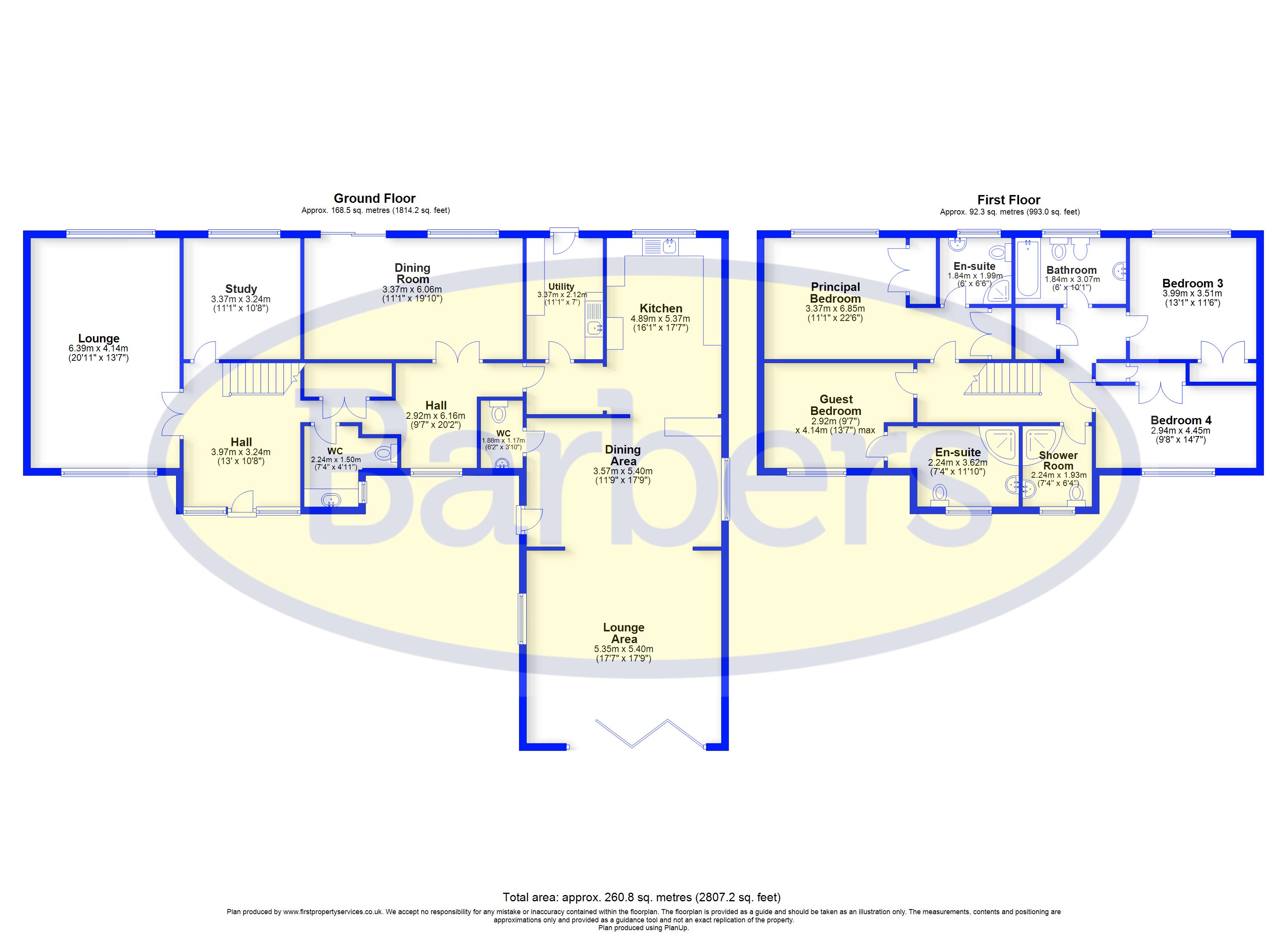 1, Pheasant Walk, Market Drayton floorplan