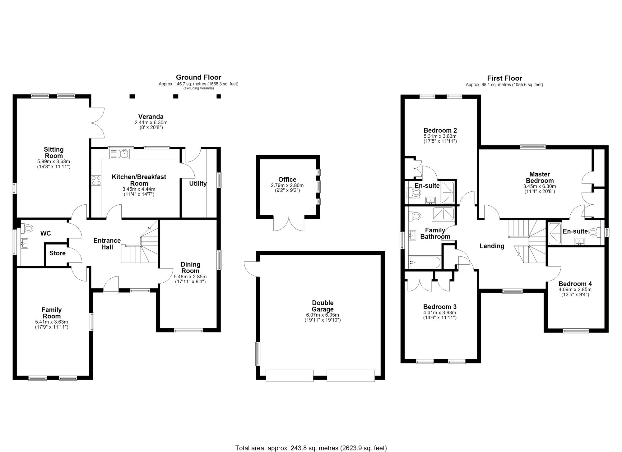 Tythe House, Faringdon floorplan