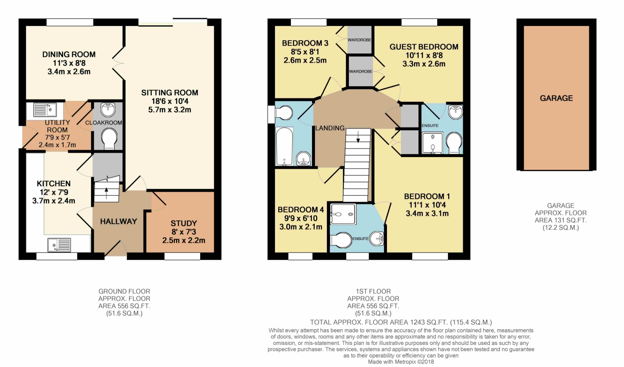 4 Bedrooms Detached house for sale in Beatty Rise, Spencers Wood, Reading RG7