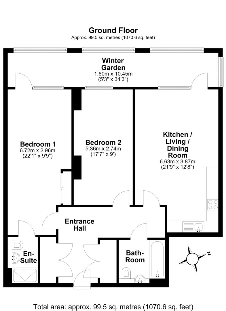 294, Clara Rackham Street, Cambridge floorplan