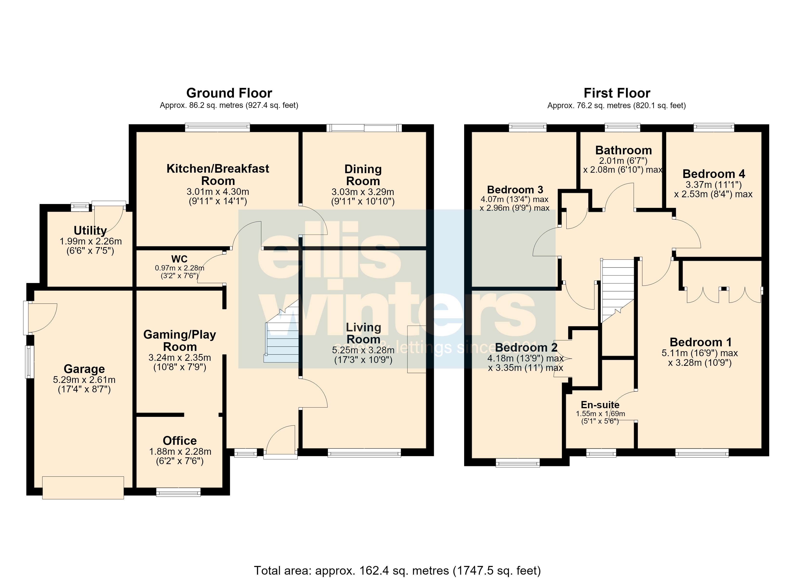 Brands Close, Huntingdon floorplan