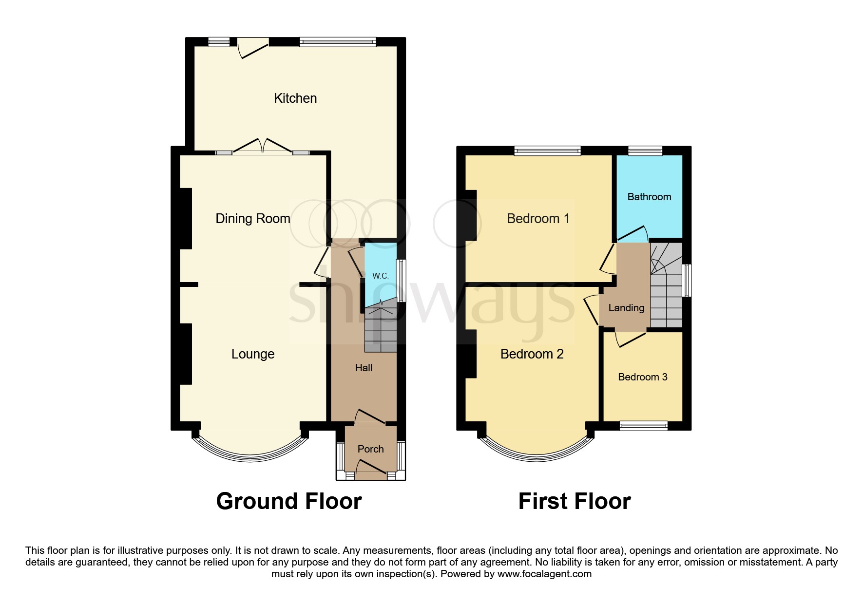64, Old Park Road, Dudley floorplan