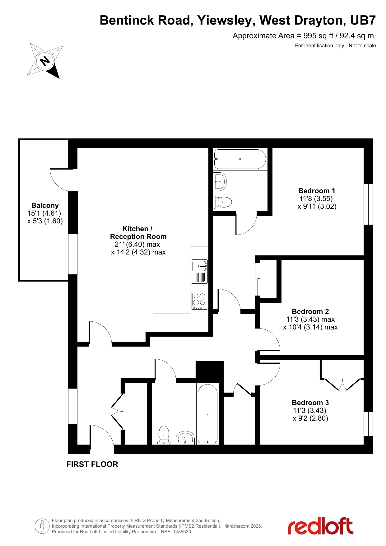 25 Bentinck Road, Yiewsley floorplan