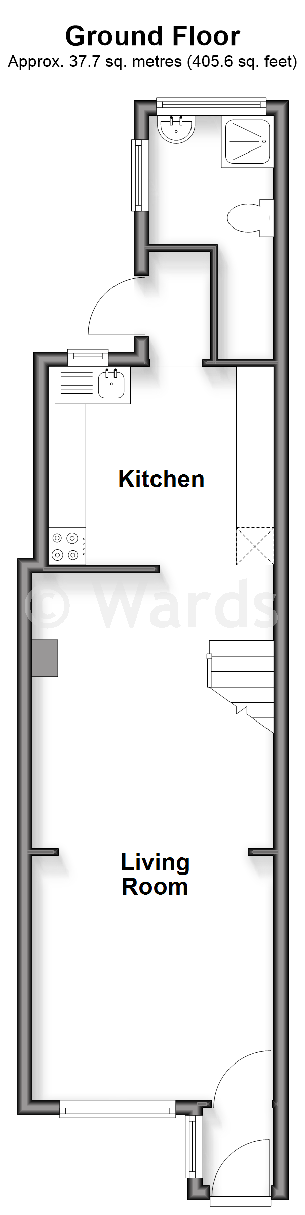 27, St. Martin's Road, Dartford floorplan
