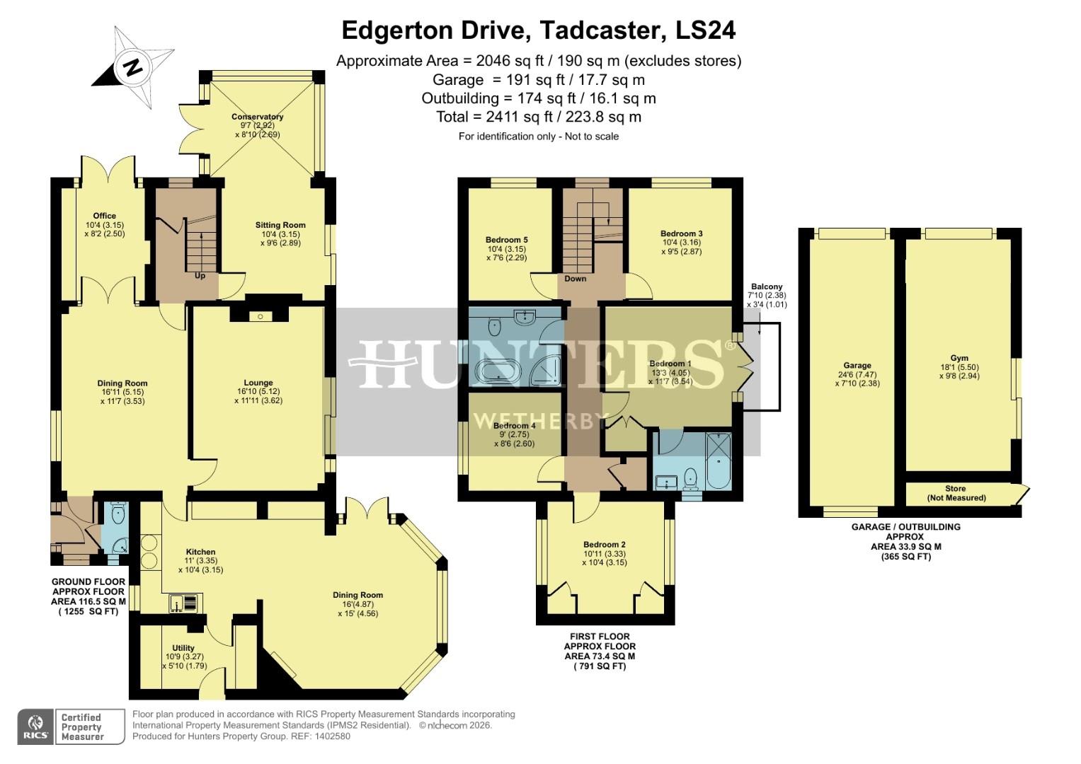 21, Edgerton Drive, Tadcaster floorplan