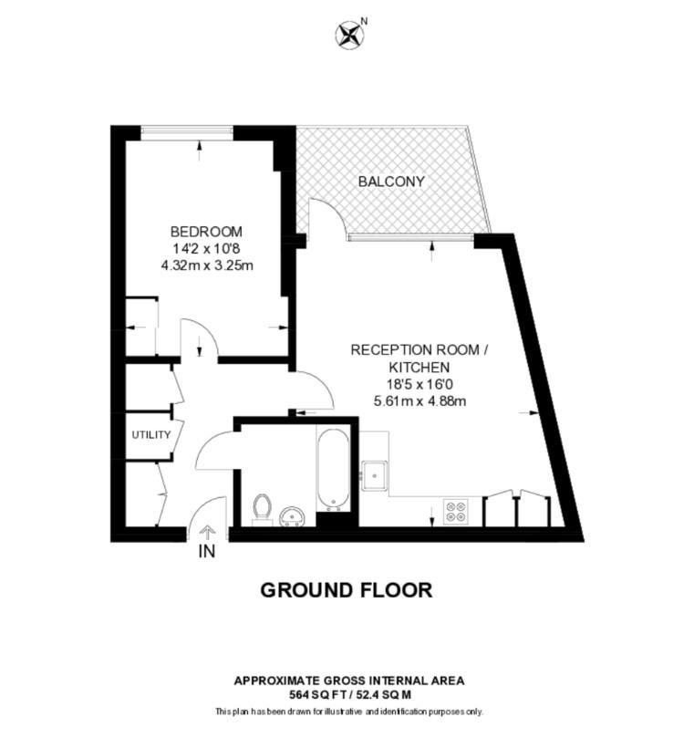 3 Andrews House, Medawar Drive, Mill Hill, NW7, London floorplan