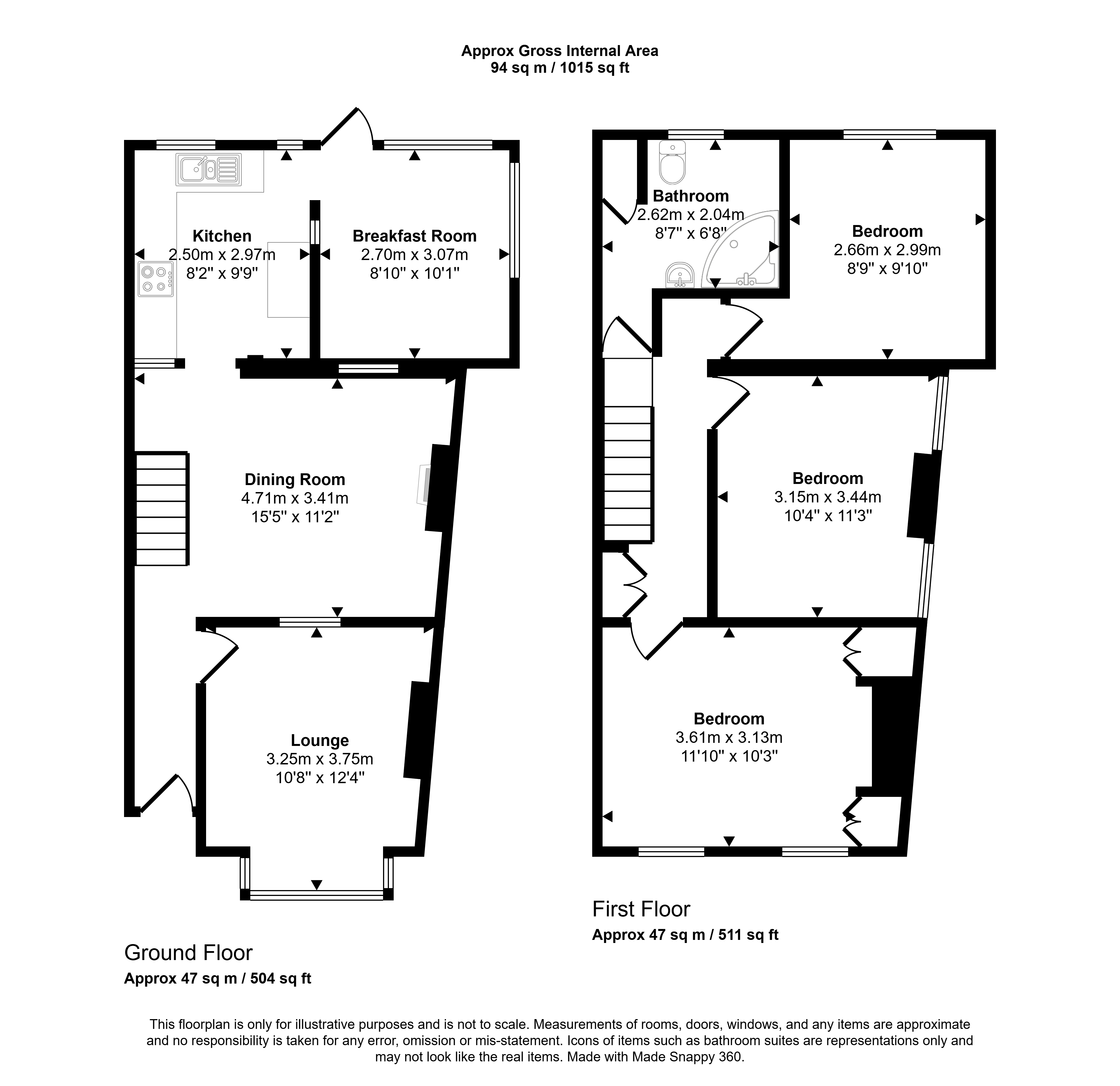 18, Woodman Road, Coulsdon floorplan