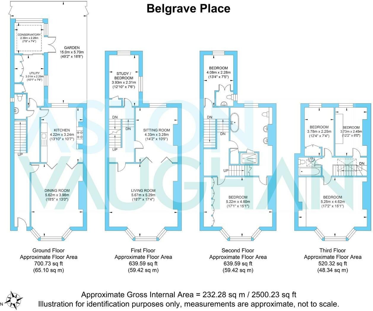 12, Belgrave Place, Brighton floorplan