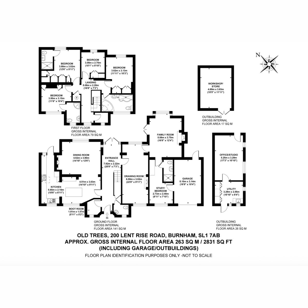Old Trees 200, Lent Rise Road, Burnham floorplan