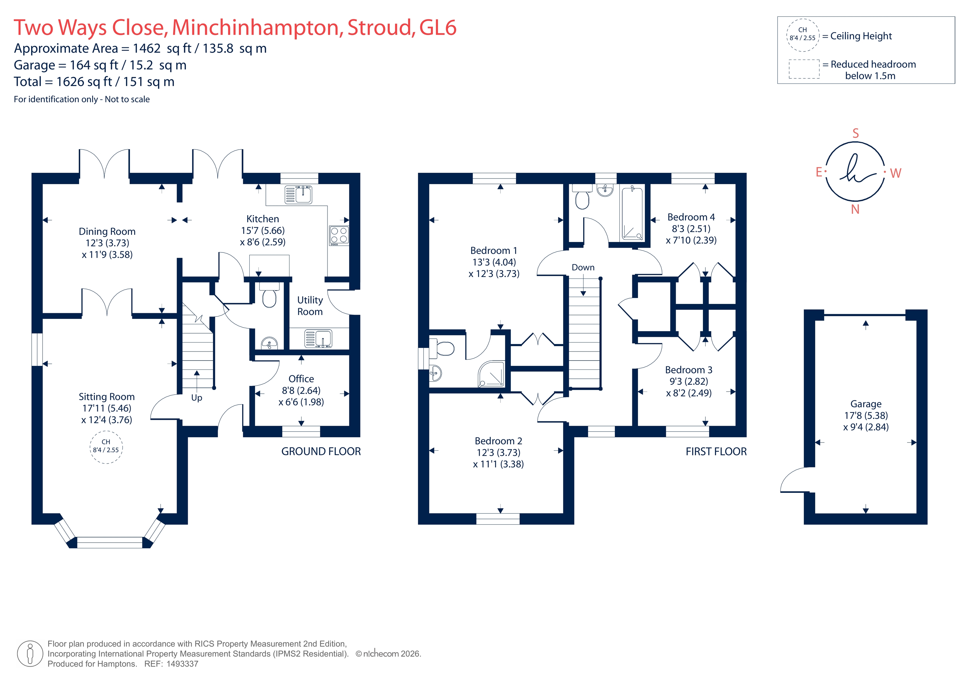 1, Two Ways Close, Stroud floorplan