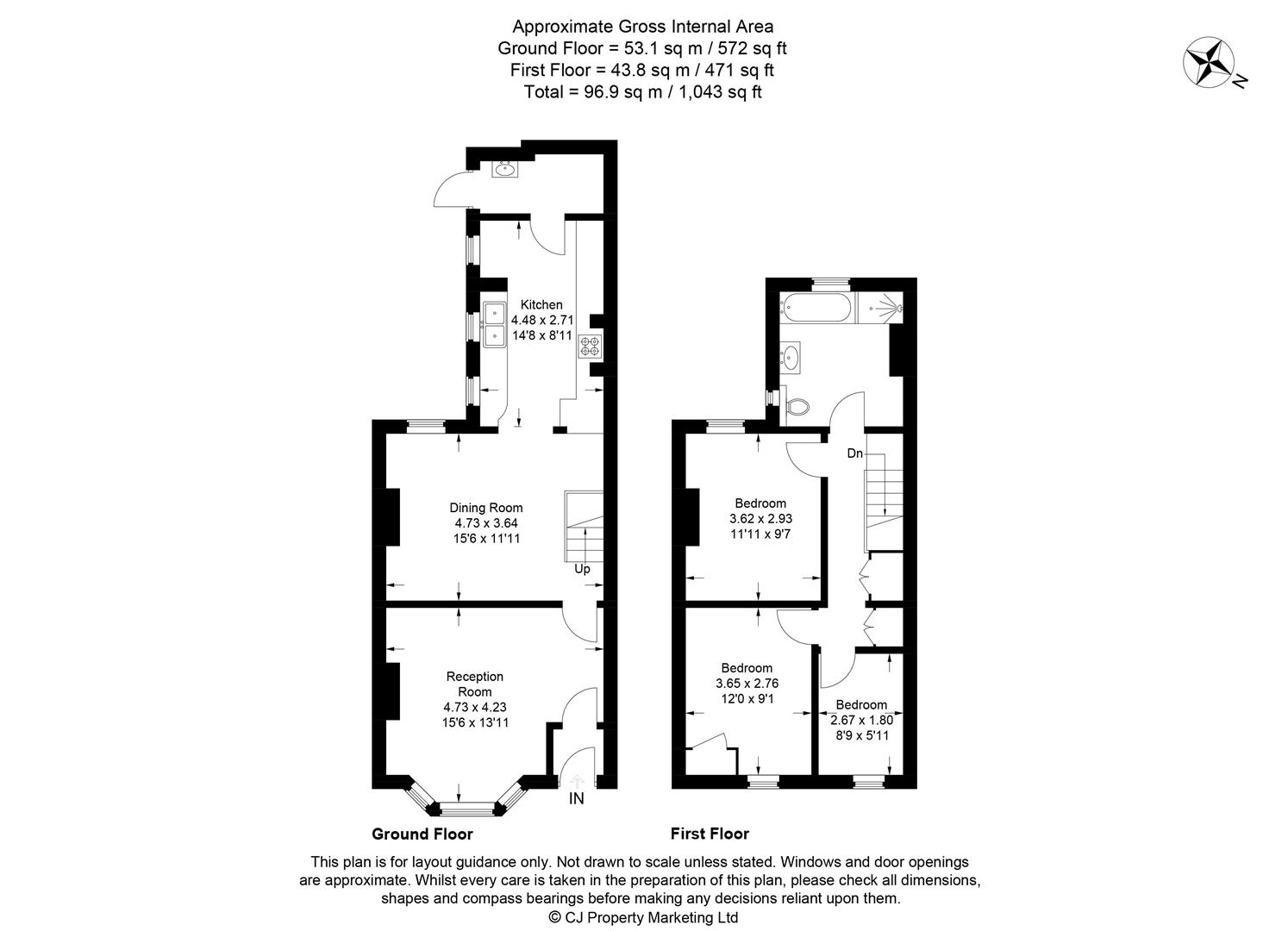 32, Watling Street, Radlett floorplan