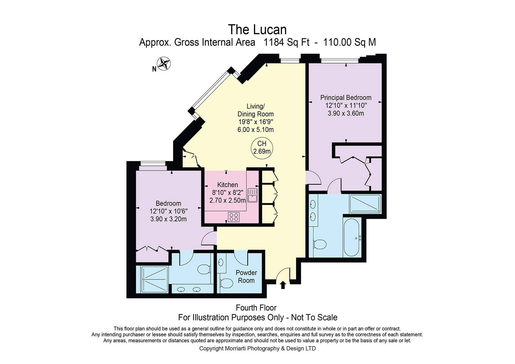 4.04 The Lucan, 2, Lucan Place, London floorplan