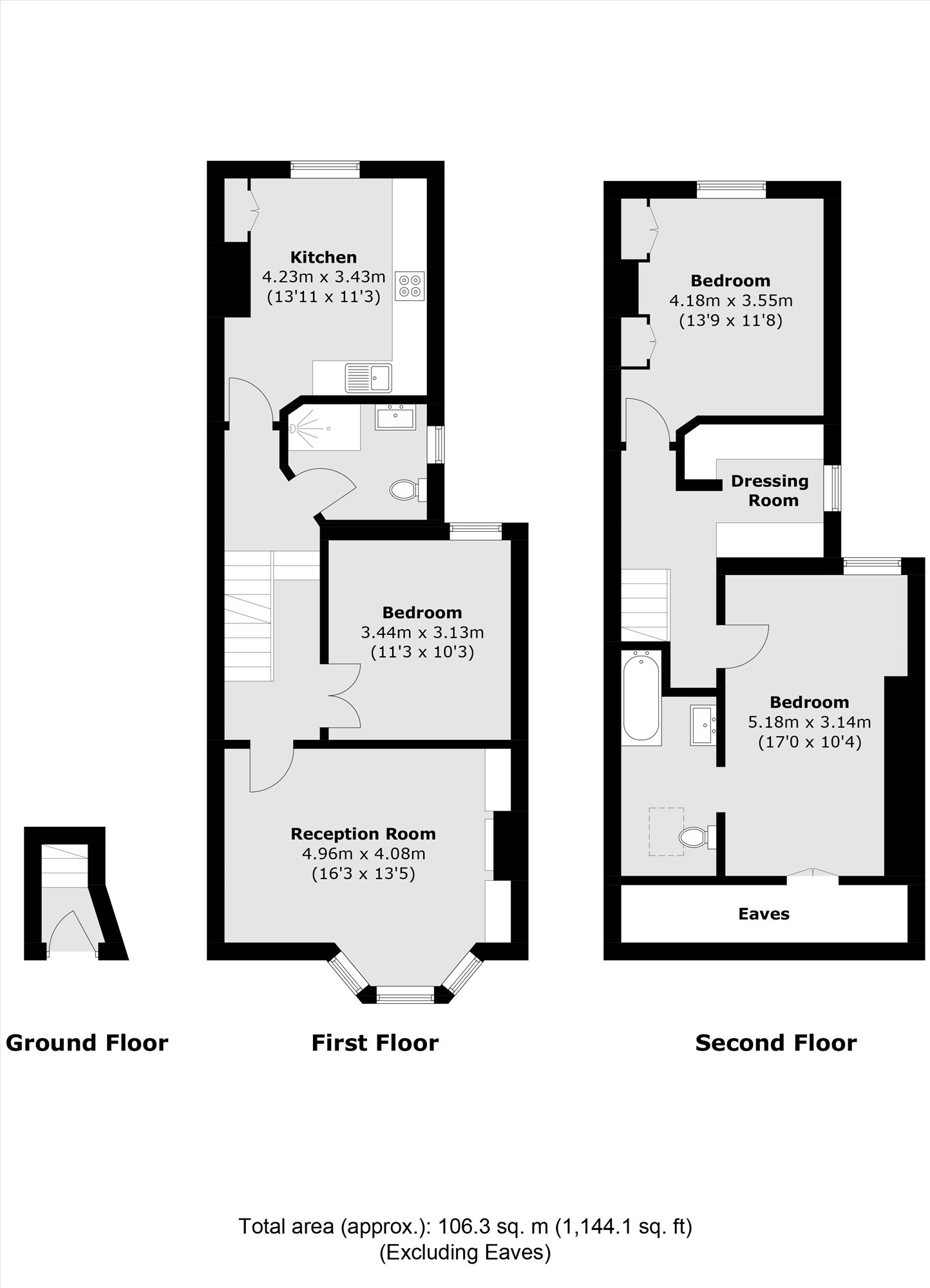 48B, Thirsk Road, London floorplan