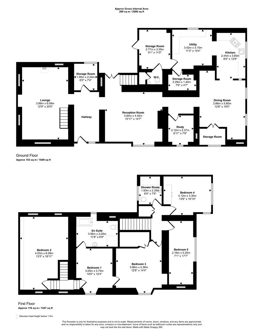 Bwythn - Y - Twr  17, The Pebbles, Haverfordwest floorplan
