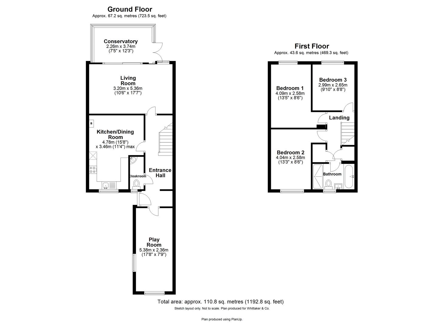 8, Down Edge, St. Albans floorplan