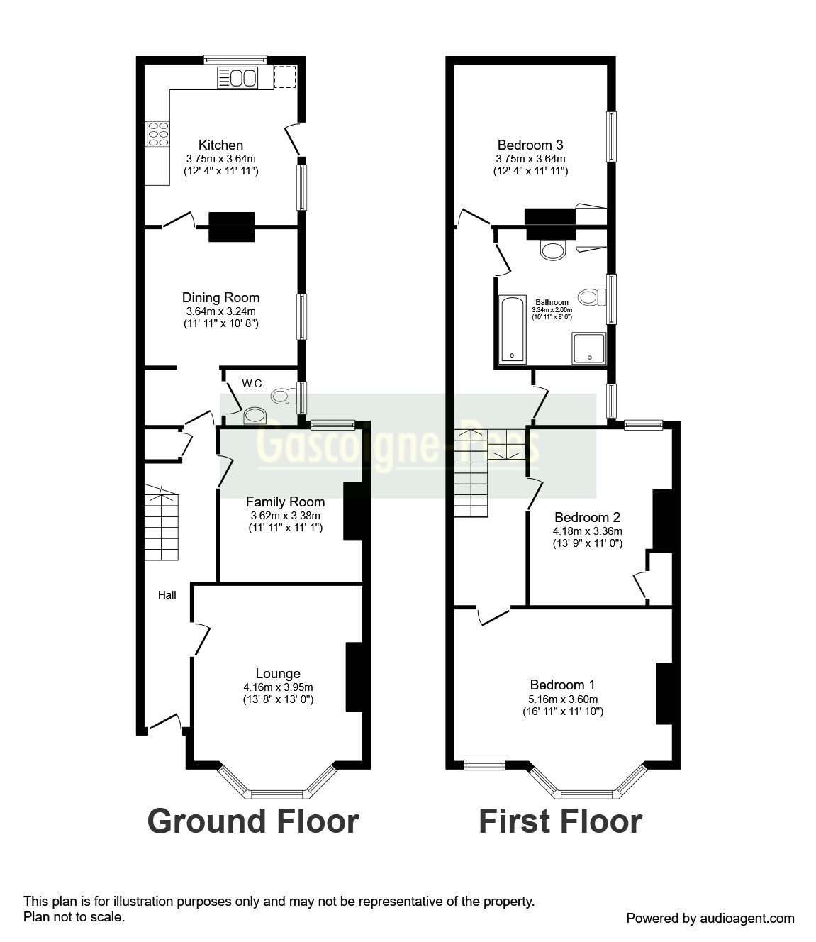 3 Bedrooms Semi-detached house to rent in Beaconsfield Road, Basingstoke RG21