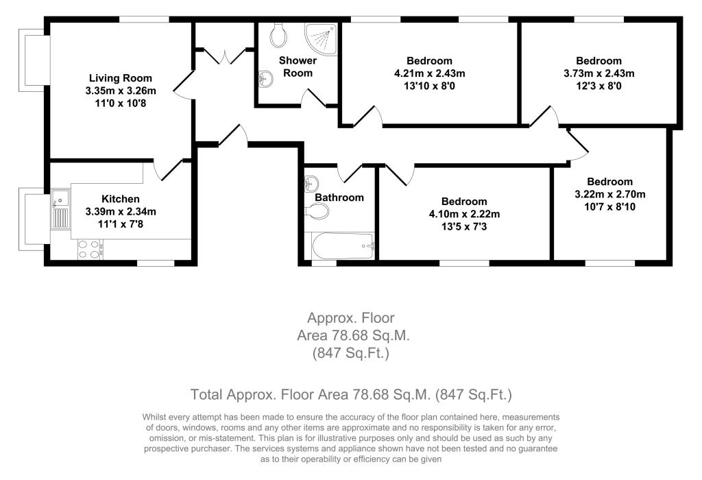 Cowley Road, Oxford floorplan