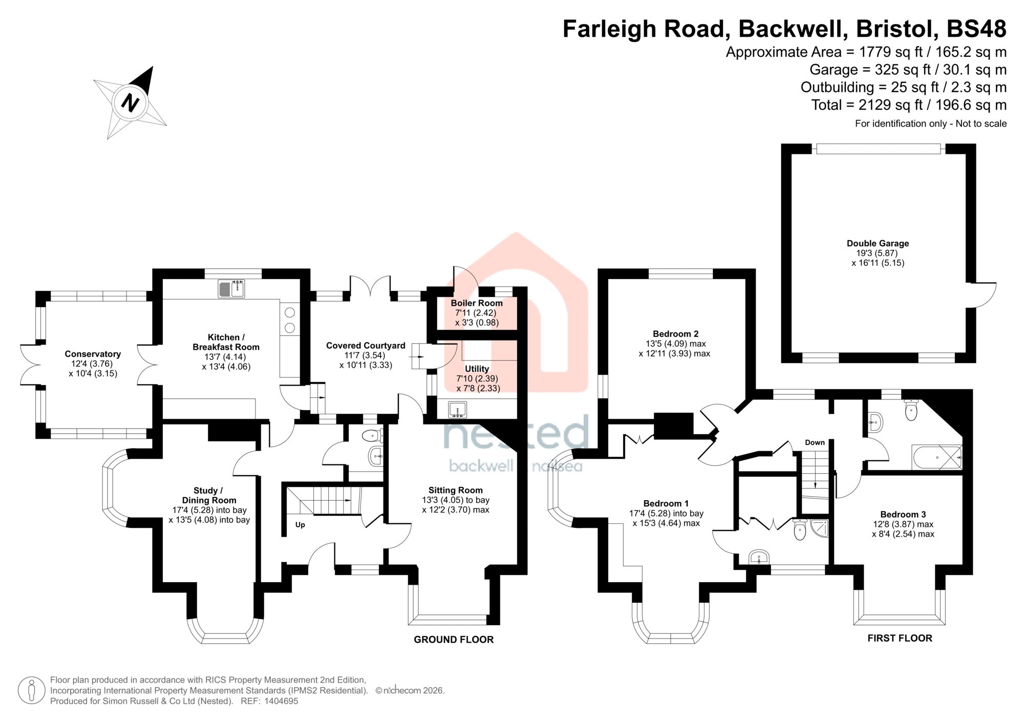 121 Farleigh Road, Bristol floorplan