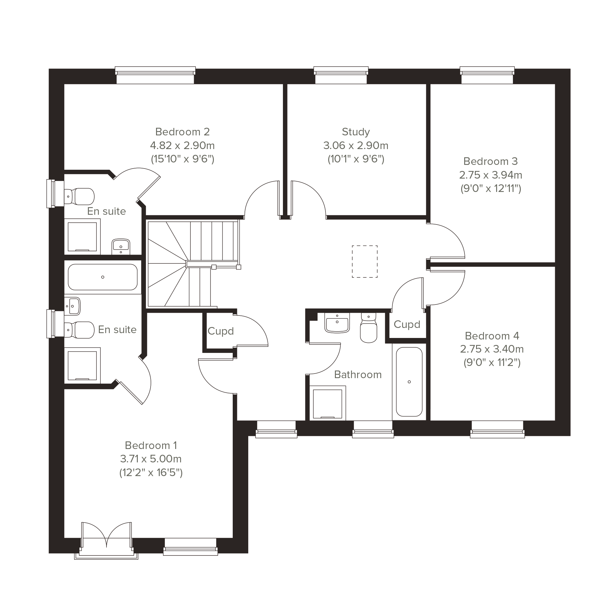 296, Ingleborough Drive, Harrogate floorplan