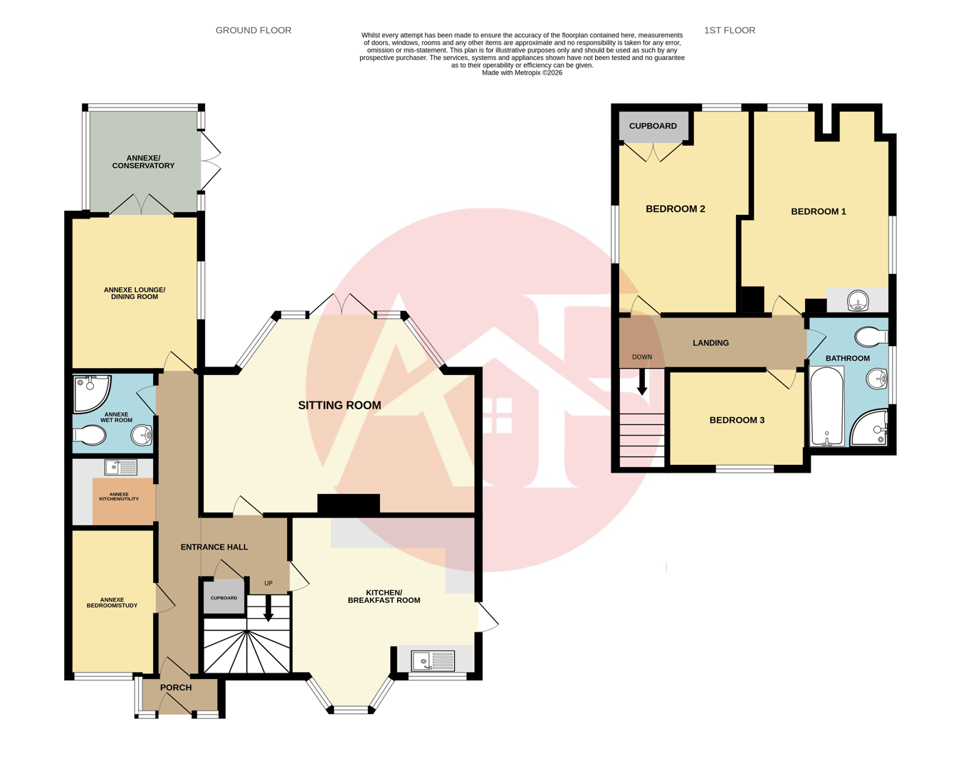 Quirky Cottage, Berrow Road, Burnham-on-Sea floorplan