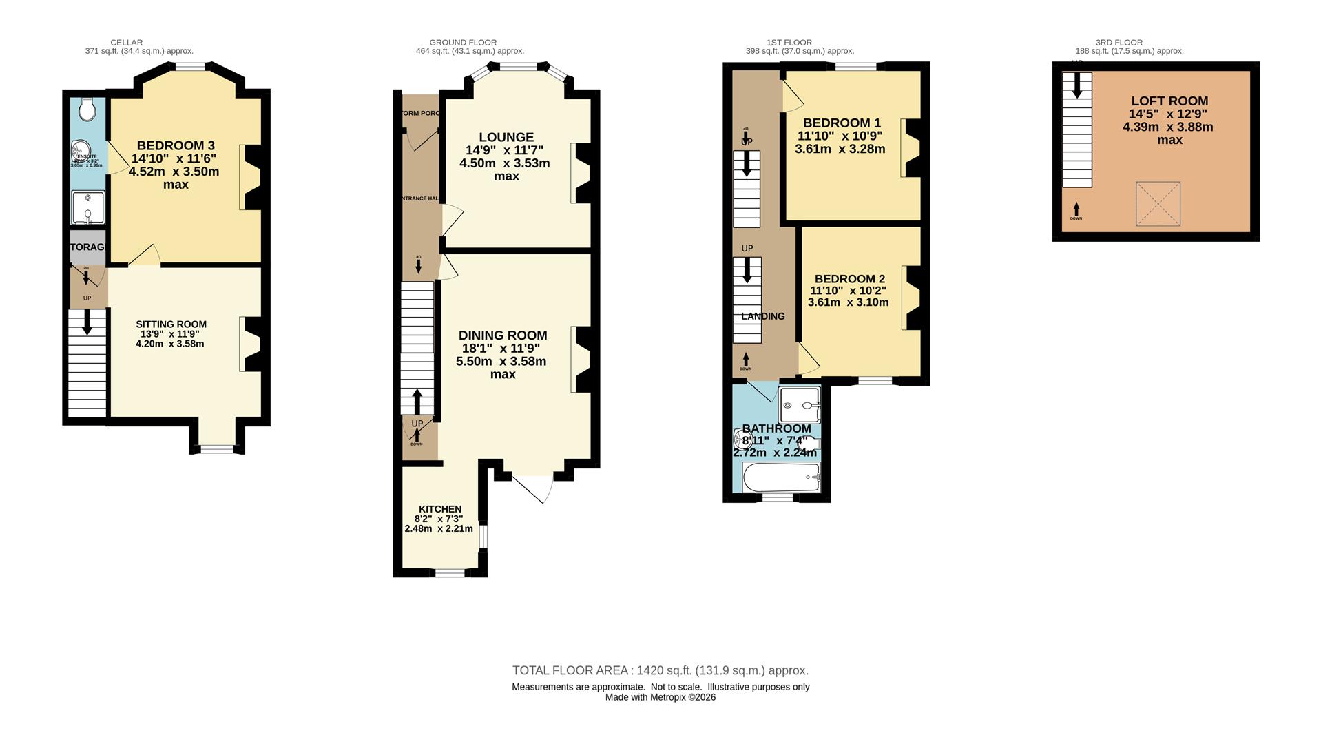 49, Hope Road, Sale floorplan