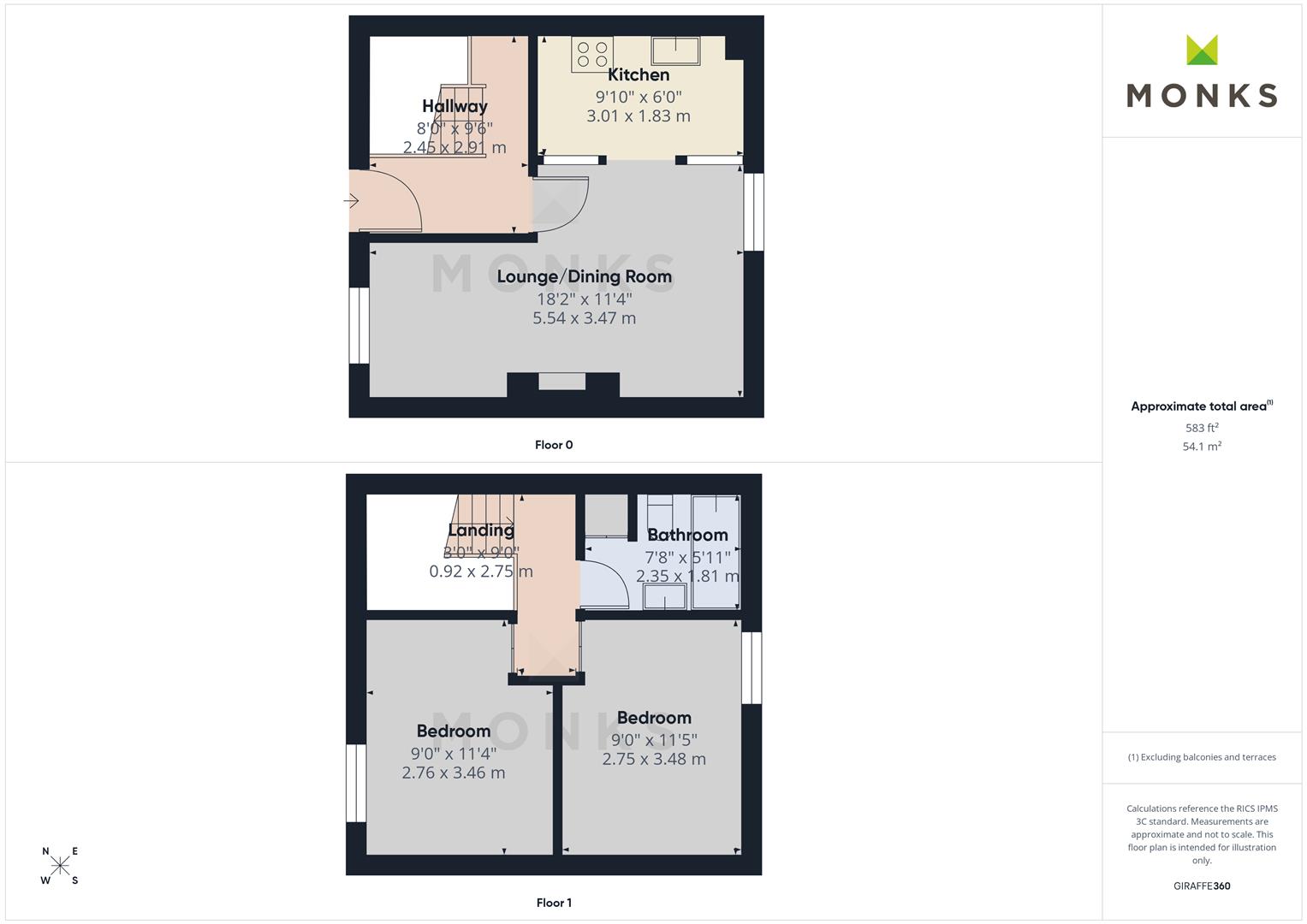 Beringar Cottage, The Lea, Shrewsbury floorplan