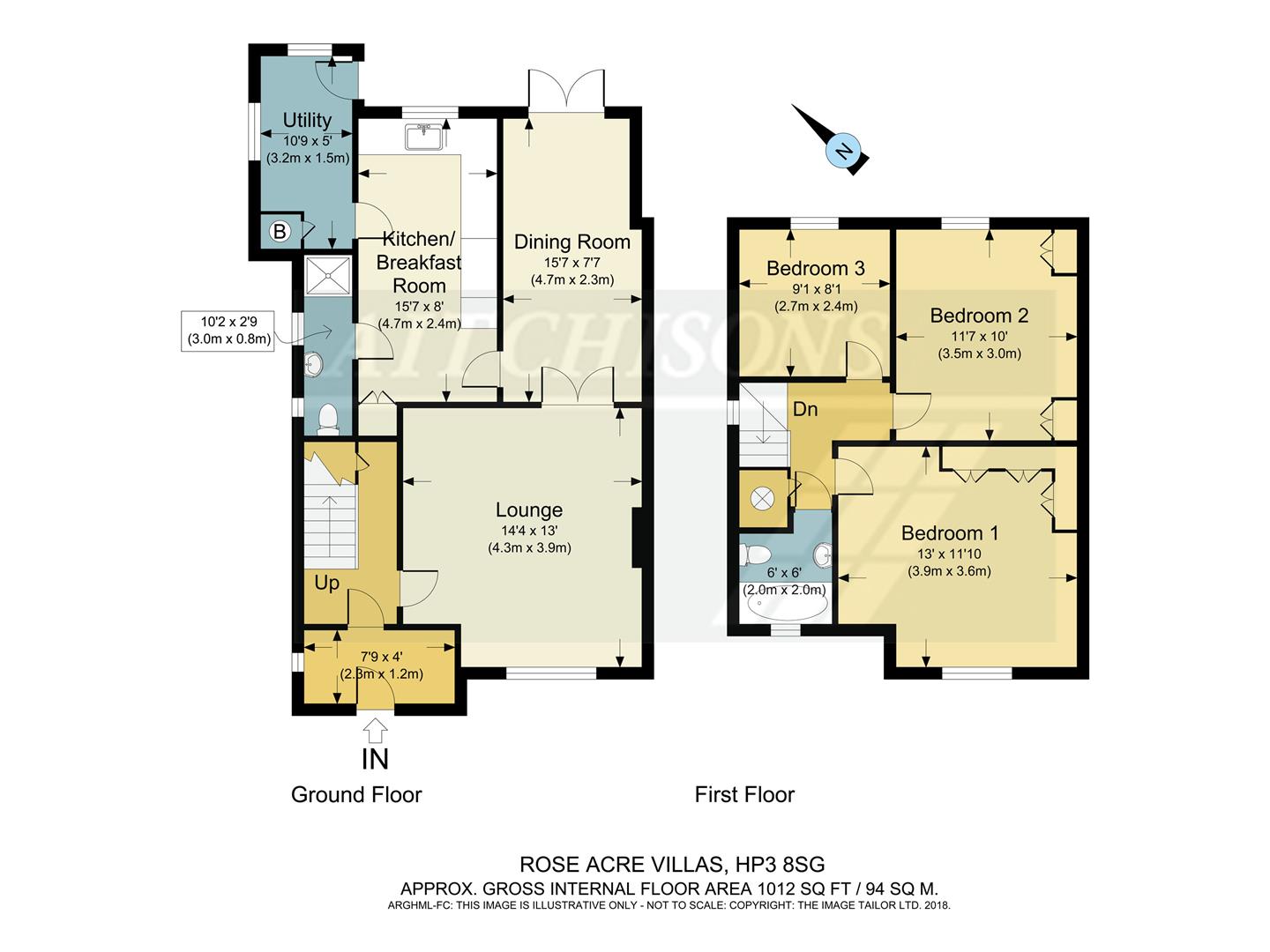 3 Bedrooms Semi-detached house for sale in Bedmond Road, Pimlico, Hemel Hempstead HP3