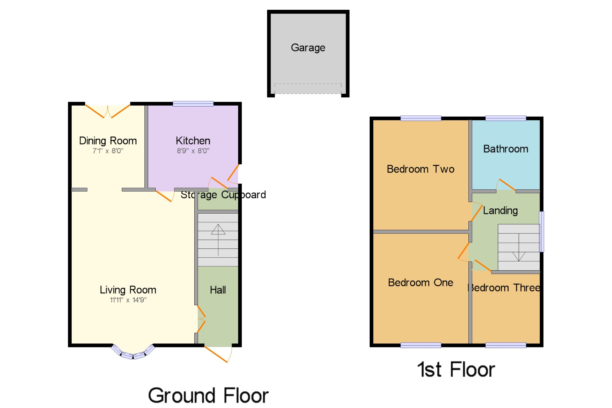 3 Bedrooms End terrace house for sale in Whinchat Grove, Kidderminster DY10