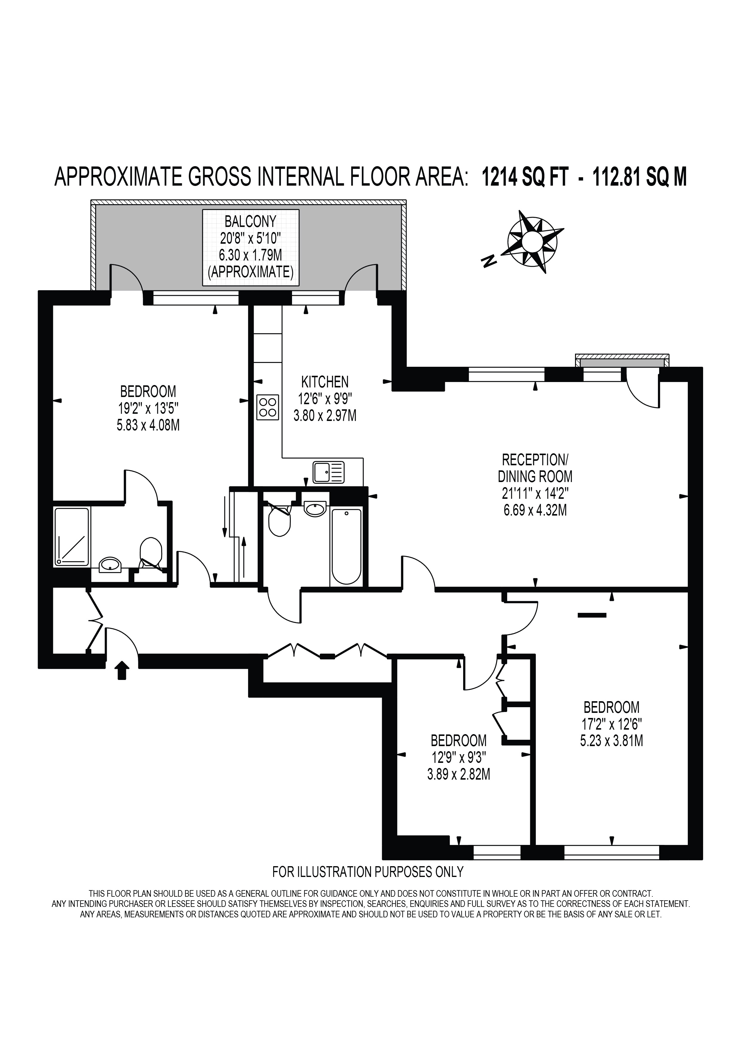 Flat 89 Isambard Court, Boaters Avenue, Brentford floorplan