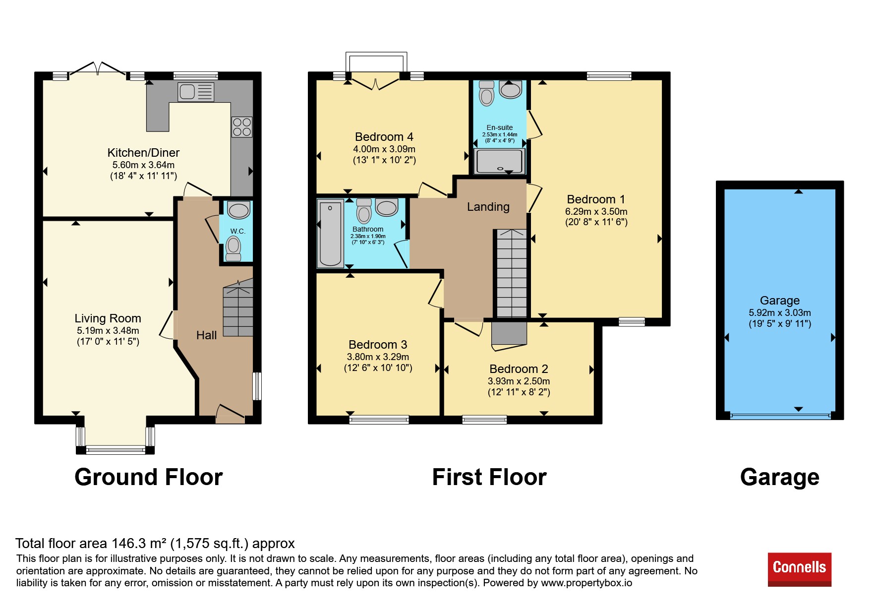 102, Beeches Way, Horsham floorplan
