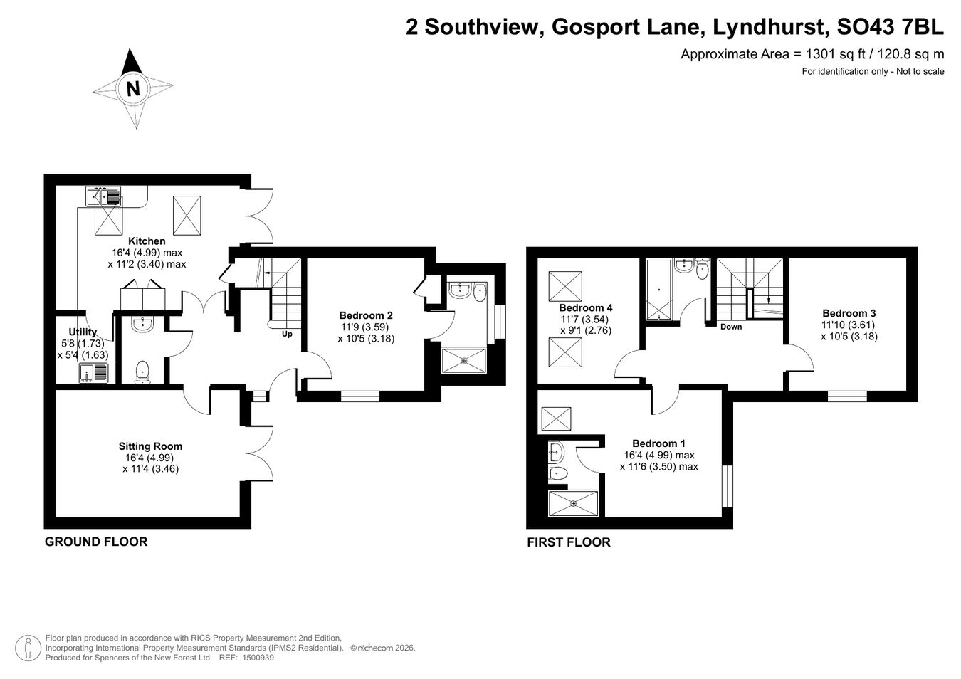 2 Southview, Gosport Lane, Lyndhurst floorplan