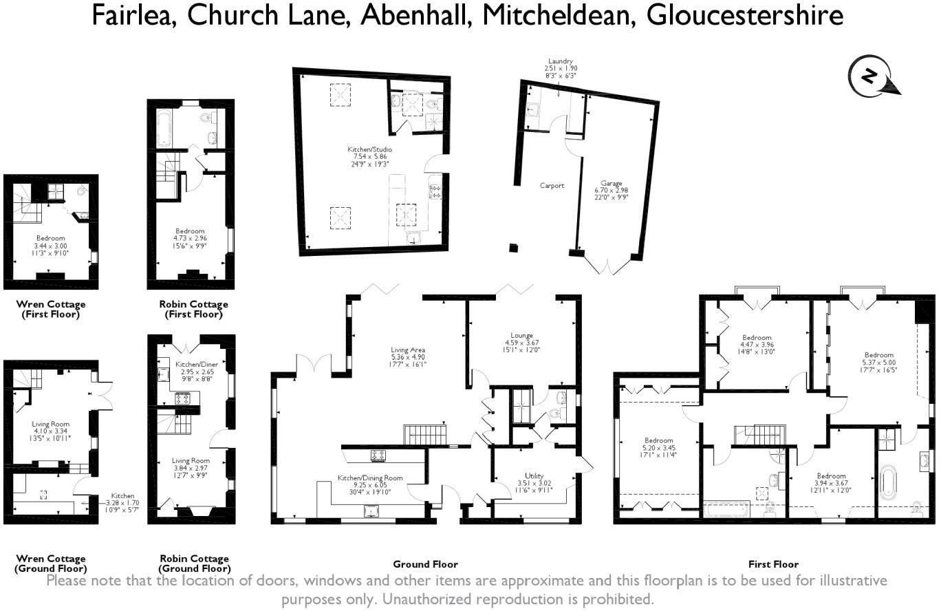 Fairlea, Church Lane, Mitcheldean floorplan