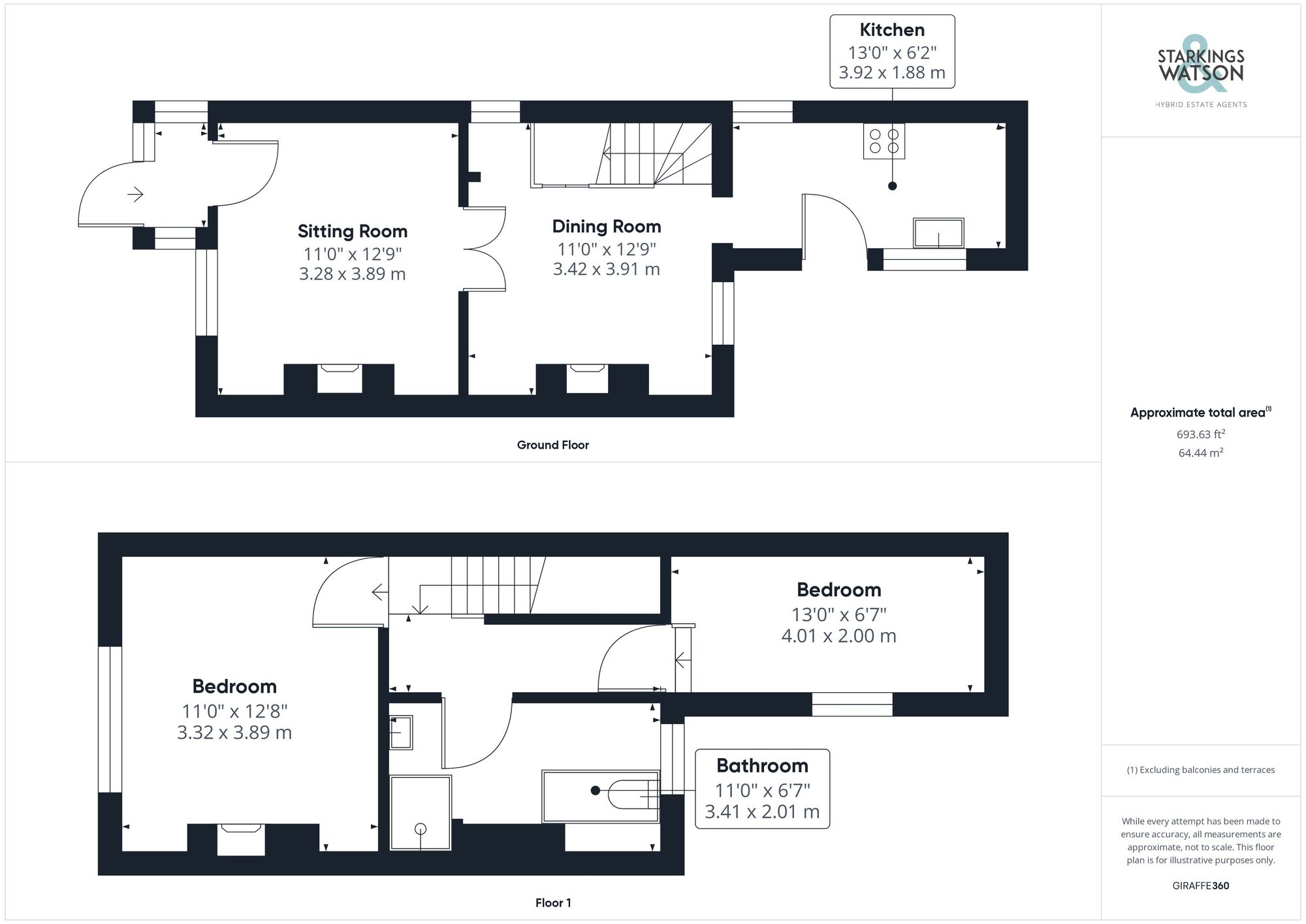 48 Staithe Road, Bungay floorplan