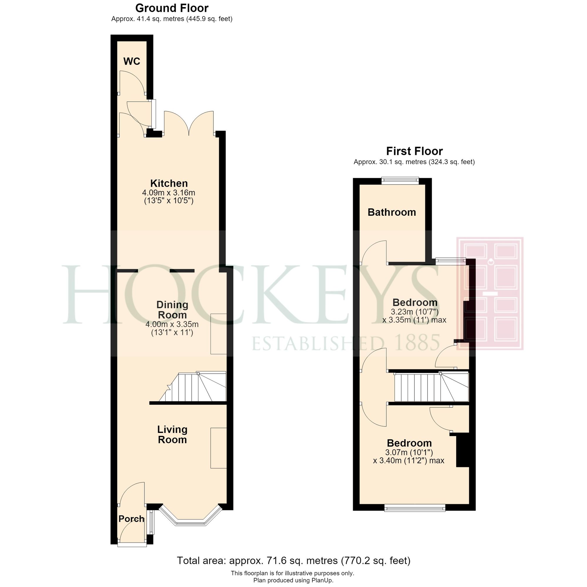 87 High Street, Cambridge floorplan