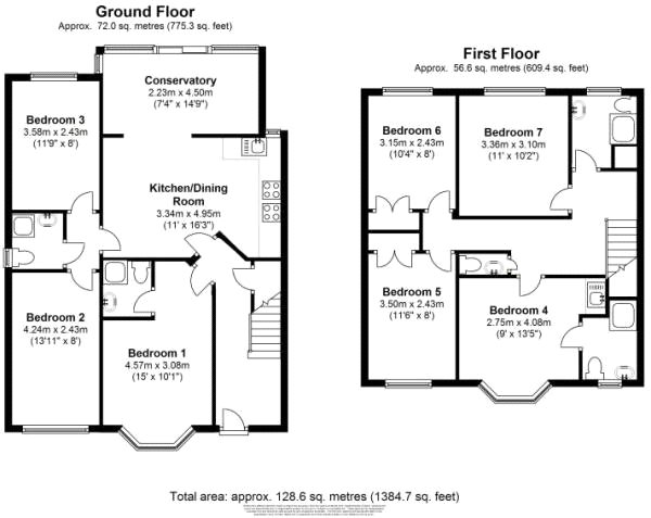 1 Bedrooms  to rent in School Lane, Addlestone, Surrey KT15