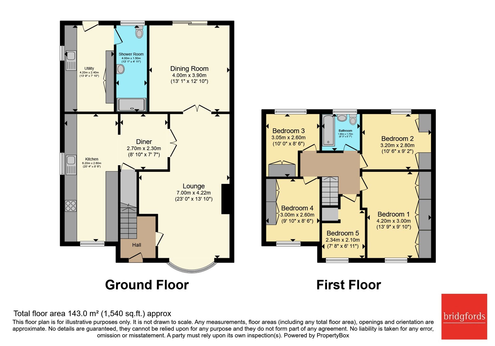20, Belmont Drive, Lancashire floorplan
