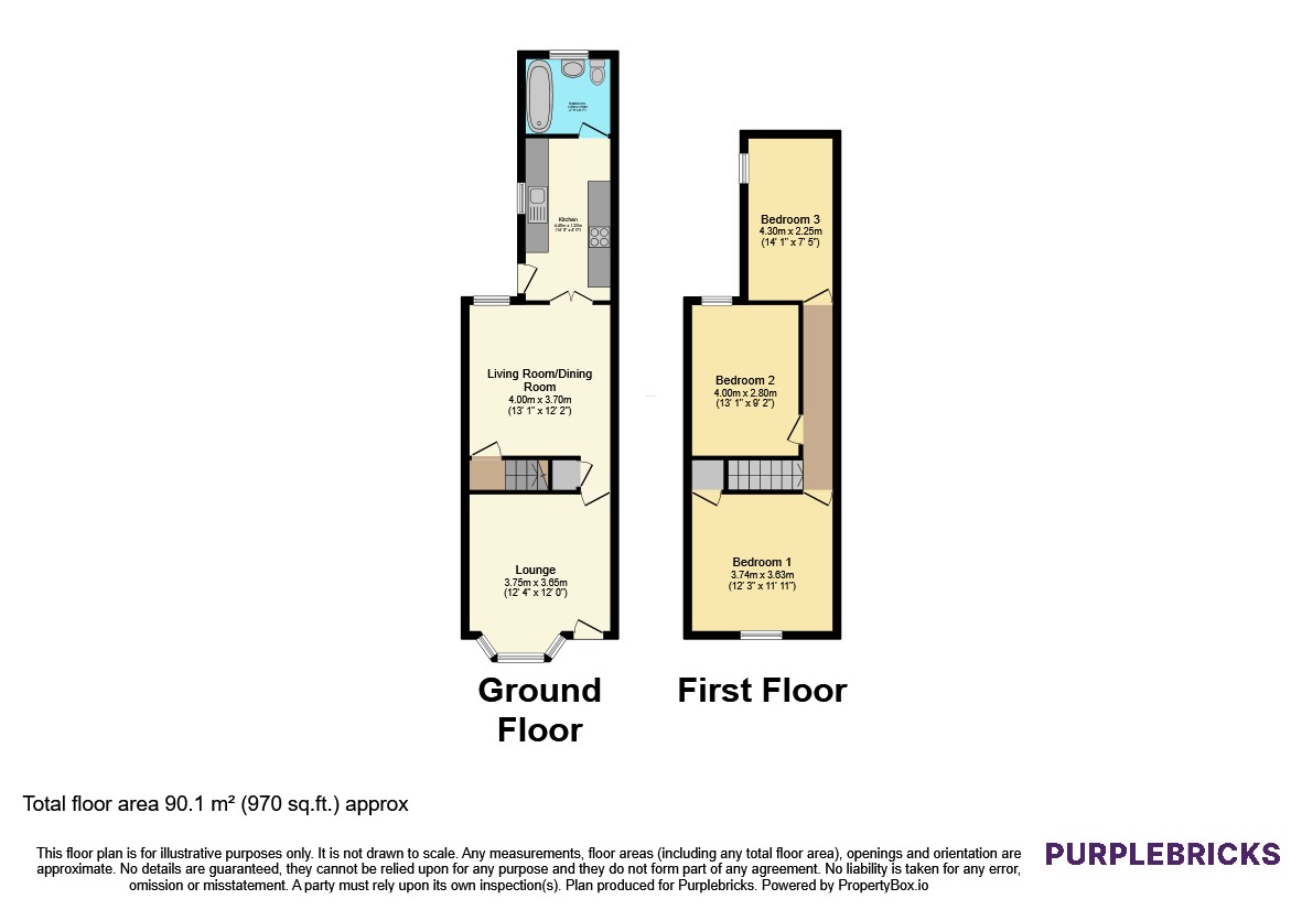 29, Avenue Road, Wednesbury floorplan