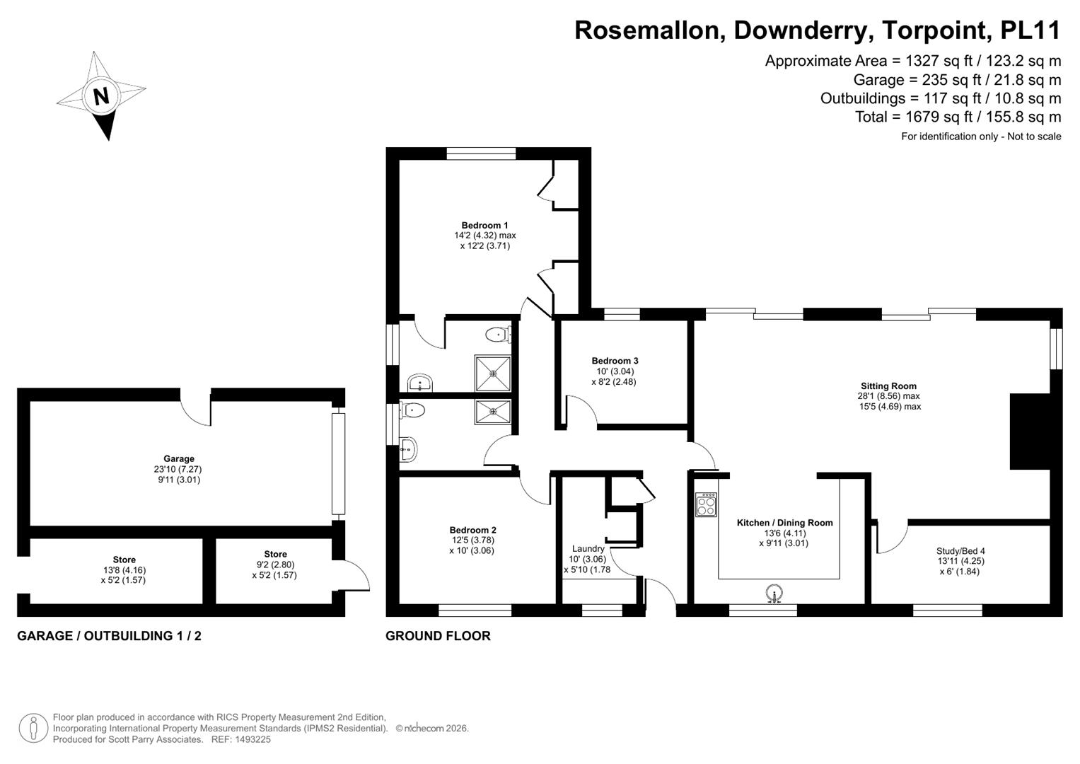 Rosemallon, Downderry, Downderry Torpoint floorplan