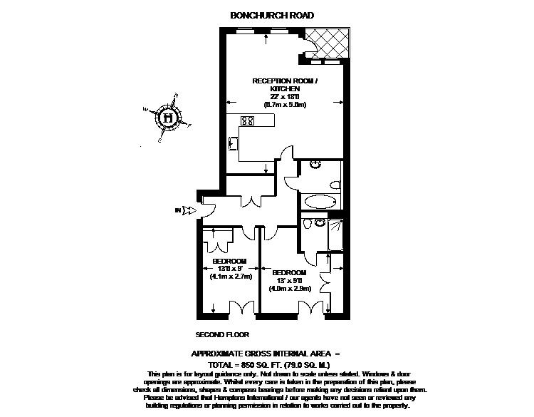 2 Bedrooms Flat to rent in Bonchurch Road, London W10