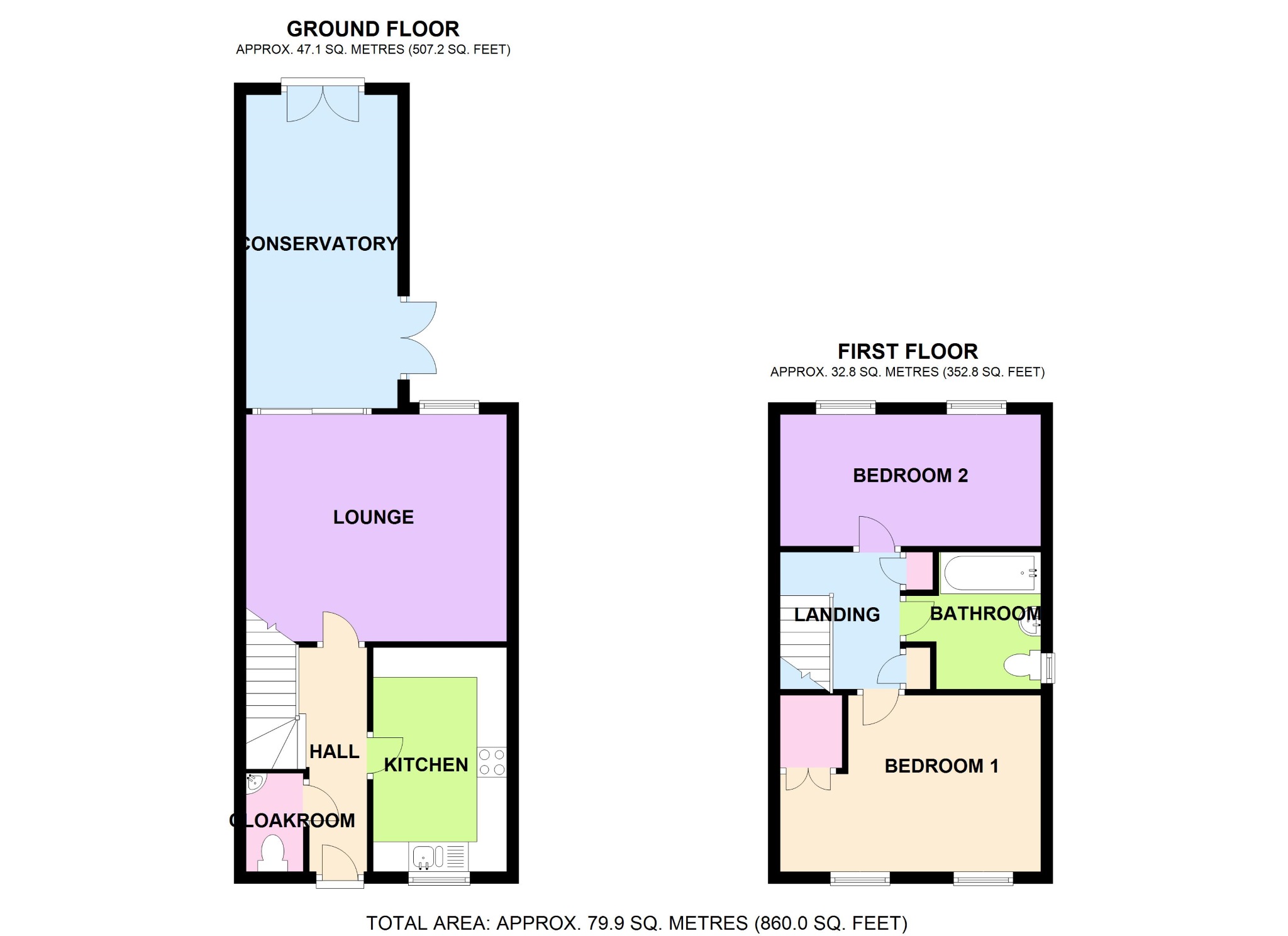 2 Bedrooms End terrace house for sale in Ambleside, Shrewsbury, Shropshire SY1