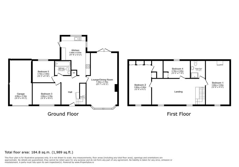 4, Castlewood Avenue Highweek, NEWTON ABBOT floorplan